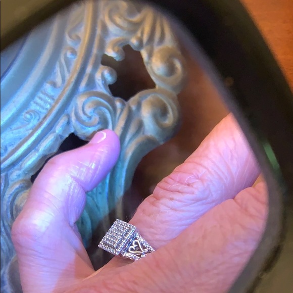 Beautiful 925 with diamonds Mothers ring! - Picture 6 of 8